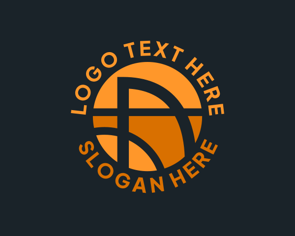 Basketball logo example 3