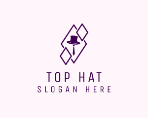 Diamond Tailoring Hat logo design