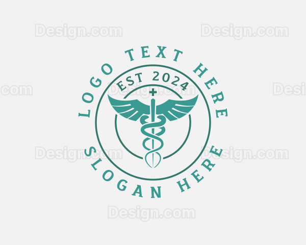 Medical Caduceus Hospital Logo