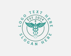 Medical - Medical Caduceus Hospital logo design