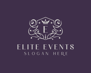 Stylish Wedding Event logo design