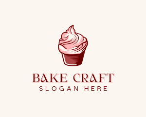 Patisserie Baking Cupcake logo design