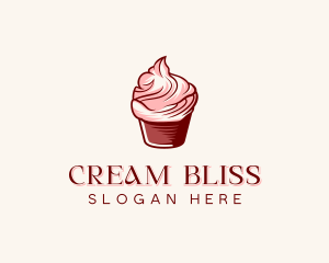 Patisserie Baking Cupcake logo design