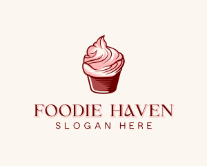 Patisserie Baking Cupcake logo design