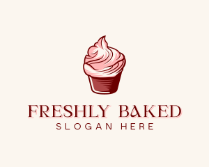 Patisserie Baking Cupcake logo design