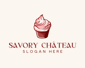 Patisserie Baking Cupcake logo design