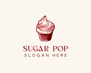 Patisserie Baking Cupcake logo design