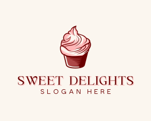 Patisserie Baking Cupcake logo design