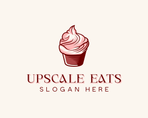 Patisserie Baking Cupcake logo design