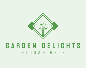 Seedling Plant Gardening logo design