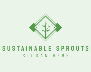 Seedling Plant Gardening logo