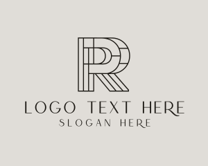 Geometric Attorney Letter R logo