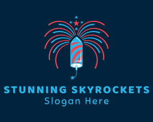 New Year Rocket Fireworks logo