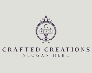 Crown Shears Boutique logo design