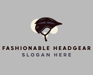 Cycling Bike Helmet logo design