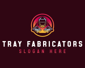 Mechanical Fabrication Welding logo design