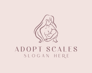 Mother Baby Parenting logo design