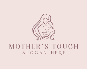 Mother Baby Parenting logo design