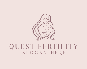 Mother Baby Parenting logo design