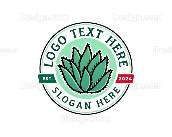 Mexico Agave Plant Logo