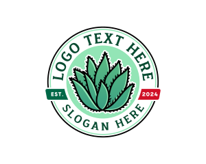 Mexico Agave Plant Logo