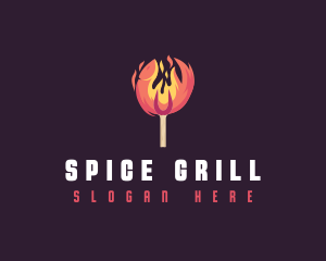 Seafood Fish Grill logo design