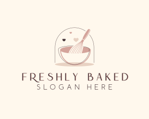 Whisk Pastry Baking  logo design