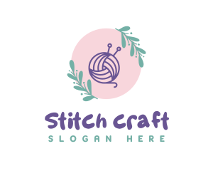 Floral Crochet Yarn logo