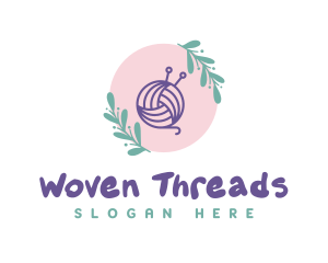 Floral Crochet Yarn logo