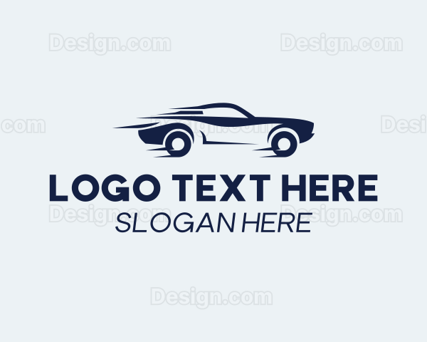 Fast Car Sedan Logo