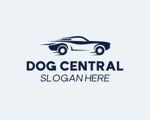 Fast Car Sedan Logo