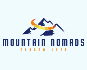 Solar Energy Mountain logo design