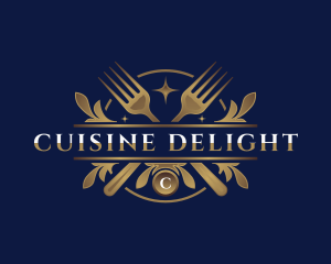 Dining Fork Restaurant logo design