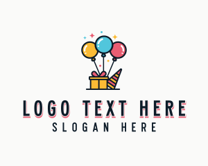 Balloon Birthday Gift logo