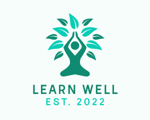 Healthy Yoga Wellness logo design