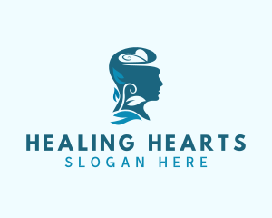 Mental Health Wellness logo design