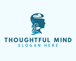 Mental Health Wellness logo design