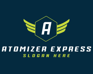 Flying Wings Express logo design