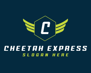 Flying Wings Express logo design