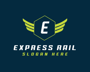 Flying Wings Express logo design