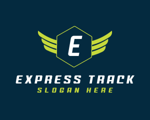 Flying Wings Express logo design