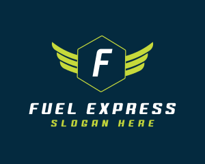 Flying Wings Express logo design