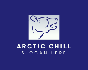 Polar Bear Face logo