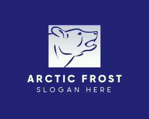 Polar Bear Face logo design