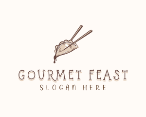 Gourmet Dumpling Cuisine logo design