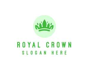 Organic Royal Crown logo design