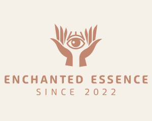 Mystical Eye Hands logo design