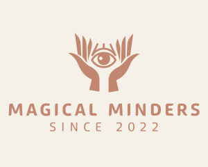 Mystical Eye Hands logo design