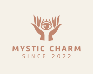 Mystical Eye Hands logo design