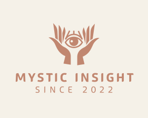 Mystical Eye Hands logo